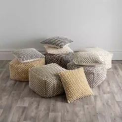 Dunelm Jersey Bobble Pouffe -Dunelm Sales Store 30766330 alt05