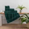 Dunelm Bottle Green Egyptian Cotton Towel