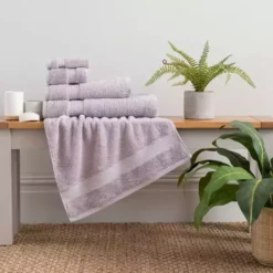 Dunelm Heather Egyptian Cotton Towel