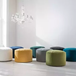 Dunelm Eliza Velvet Pouffe -Dunelm Sales Store 30766412 alt06