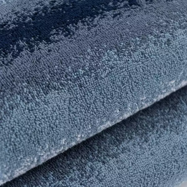 Dunelm Coastal Ombre Striped Towel 3 Dunelm Coastal Ombre Striped Towel - Image 3