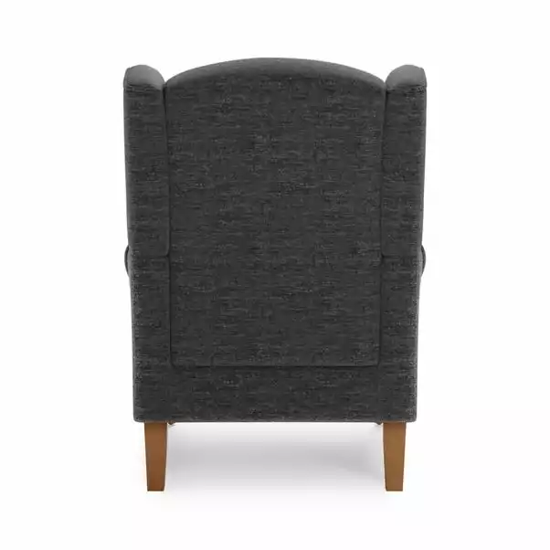 Dunelm Oswald Self Assembly Chenille Chair 5 Dunelm Oswald Self Assembly Chenille Chair - Image 5