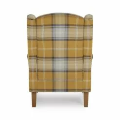 Dunelm Oswald Check Wingback Armchair -Dunelm Sales Store 30766644 alt05