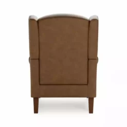Dunelm Oswald Mocha Distressed Faux Leather Armchair -Dunelm Sales Store 30766646 alt04