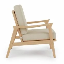 Elements Maddox Linen Look Accent Chair White Sand -Dunelm Sales Store 30766842 alt03