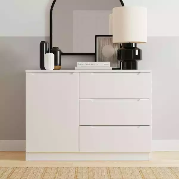 Dunelm Larson Small Sideboard White 1 Dunelm Larson Small Sideboard White