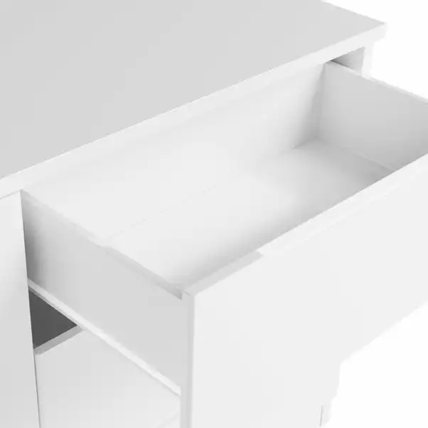 Dunelm Larson Small Sideboard White 6 Dunelm Larson Small Sideboard White - Image 6