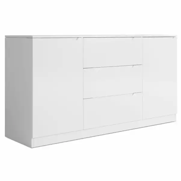 Dunelm Larson Large Sideboard White 2 Dunelm Larson Large Sideboard White - Image 2