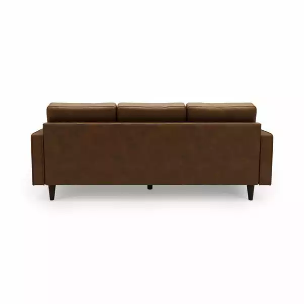 Dunelm Alfie Faux Leather Corner Chaise 5 Dunelm Alfie Faux Leather Corner Chaise - Image 5