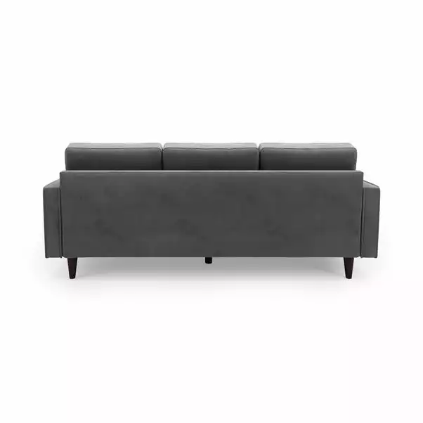 Dunelm Alfie Velvet Corner Chaise 4 Dunelm Alfie Velvet Corner Chaise - Image 4