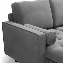 Dunelm Alfie Velvet Corner Chaise 11 Dunelm Alfie Velvet Corner Chaise -Dunelm Sales Store 30768604 alt06