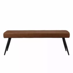 Dunelm Montreal Faux Leather Dining Bench