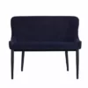 Dunelm Montreal Small Velvet Dining Bench Seat