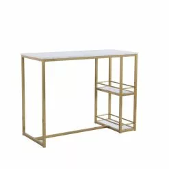 Dunelm Kendall Bar Table White Faux Marble -Dunelm Sales Store 30769219 alt02