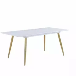 Dunelm Kendall Marble Effect Extending Dining Table -Dunelm Sales Store 30769221 alt03