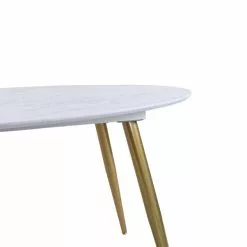 Dunelm Kendall Marble Effect Oval Dining Table -Dunelm Sales Store 30769223 alt05