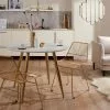 Dunelm Kendall Faux Marble Round Dining Table