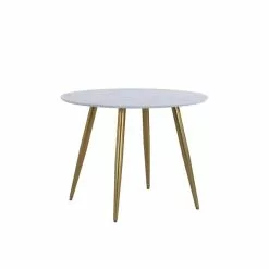 Dunelm Kendall Faux Marble Round Dining Table -Dunelm Sales Store 30769227 alt02