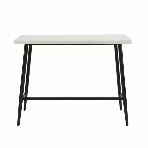 Dunelm Zuri Concrete Effect Bar Table 2 Dunelm Zuri Concrete Effect Bar Table - Image 2