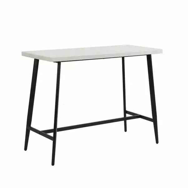 Dunelm Zuri Concrete Effect Bar Table 3 Dunelm Zuri Concrete Effect Bar Table - Image 3