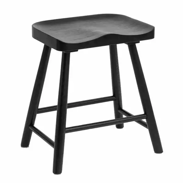 Dunelm Loxwood Oak Stool 2 Dunelm Loxwood Oak Stool - Image 2