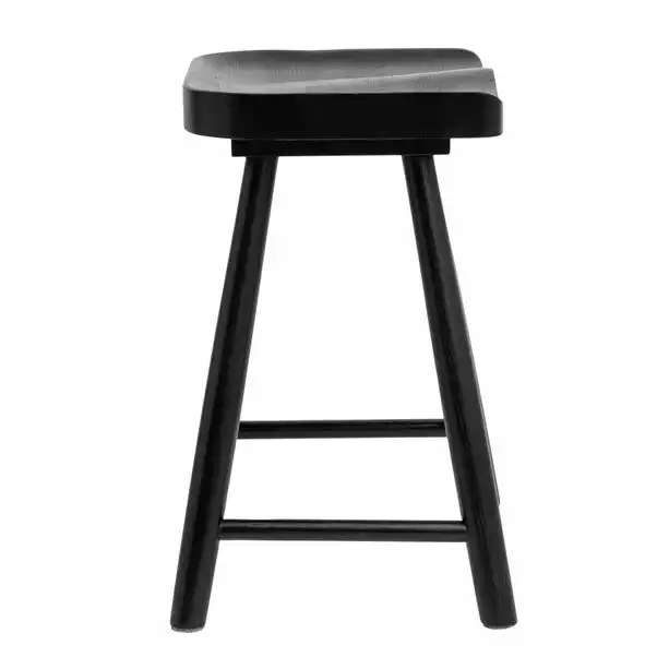 Dunelm Loxwood Oak Stool 3 Dunelm Loxwood Oak Stool - Image 3