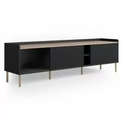 Dunelm Georgi Extra Wide TV Unit Black -Dunelm Sales Store 30769272 alt04