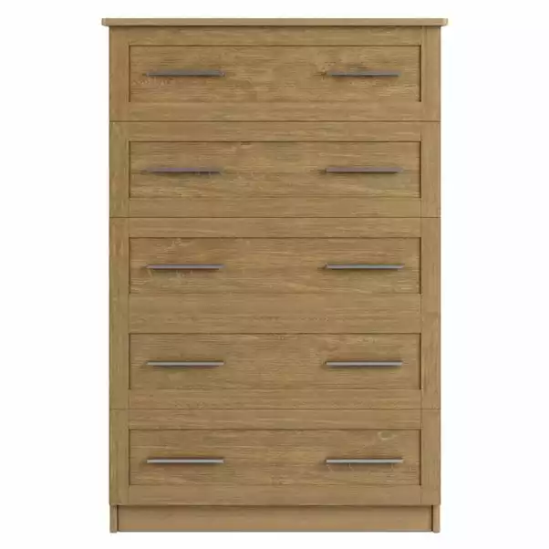 Dunelm Toby 5 Drawer Chest 3 Dunelm Toby 5 Drawer Chest - Image 3