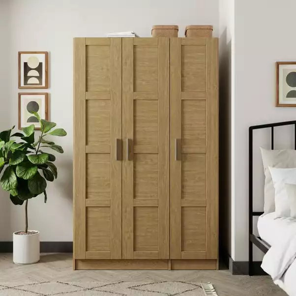 Dunelm Toby Triple Wardrobe 1 Dunelm Toby Triple Wardrobe