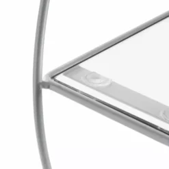 Dunelm Circle Shelf Silver Glass -Dunelm Sales Store 30769824 alt03