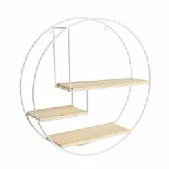 Dunelm Circle Shelf White Pine -Dunelm Sales Store 30769825 alt02