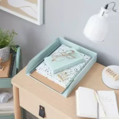 Elements Steel A4 Paper Tray Willow