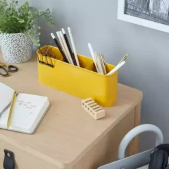 Elements Steel Pen Storage Old Gold