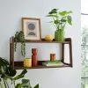 Dunelm Elements Beechwood Wall Shelving Unit