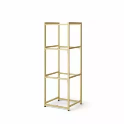 Dunelm Modular 4 Shelf Gold Frame Component