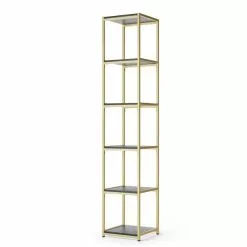Dunelm Modular 6 Shelf Gold Frame Component -Dunelm Sales Store 30769876 alt04