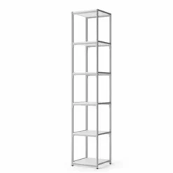 Dunelm Modular 6 Shelf Silver Frame Component 7 Dunelm Modular 6 Shelf Silver Frame Component -Dunelm Sales Store 30769880 alt03