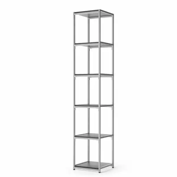 Dunelm Modular 6 Shelf Silver Frame Component 4 Dunelm Modular 6 Shelf Silver Frame Component - Image 4
