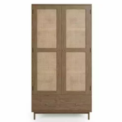 Dunelm Indi Double Wardrobe, Mango Wood 8 Dunelm Indi Double Wardrobe, Mango Wood -Dunelm Sales Store 30770395 alt02