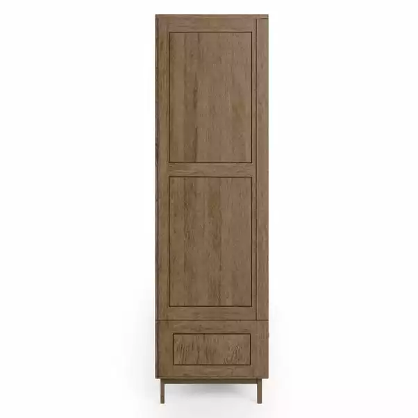 Dunelm Indi Double Wardrobe, Mango Wood 4 Dunelm Indi Double Wardrobe, Mango Wood - Image 4