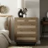 Dunelm Indi 5 Drawer Chest, Mango Wood