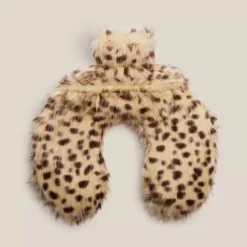 Dunelm Faux Fur Cheetah Neck Hot Water Bottle -Dunelm Sales Store 30771913 alt02