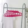 Dunelm Set Of 30 Flocked Hangers