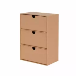 Dunelm Kraft Stationery Drawers 7 Dunelm Kraft Stationery Drawers -Dunelm Sales Store 30772737 alt02