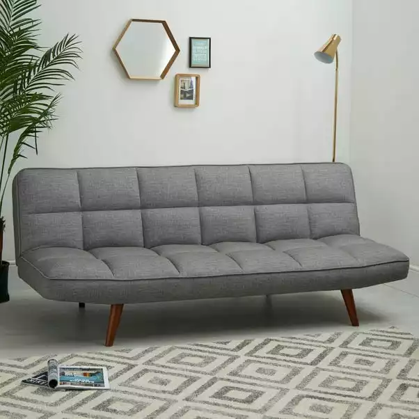 Dunelm Xander Grey Colour Pop Clic Clac Sofa Bed 1 Dunelm Xander Grey Colour Pop Clic Clac Sofa Bed