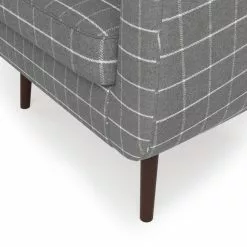 Dunelm Eddie Window Pane Check Tub Armchair -Dunelm Sales Store 30774780 alt05