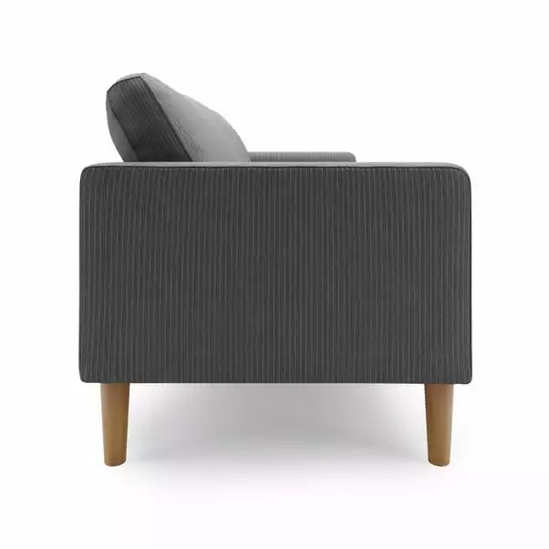 Dunelm Jacob Cord 3 Seater Sofa 4 Dunelm Jacob Cord 3 Seater Sofa - Image 4