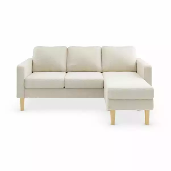 Dunelm Jacob Sherpa Compact Corner Chaise Sofa 5 Dunelm Jacob Sherpa Compact Corner Chaise Sofa - Image 5