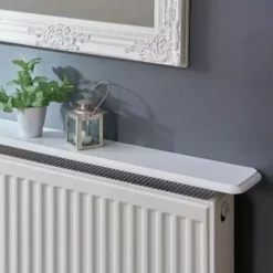 Gablemere White Radiator Shelf