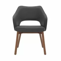 Elements Karin Chair Black PU -Dunelm Sales Store 30778792 alt02